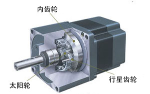 行星齒輪減速機(jī)剖面圖